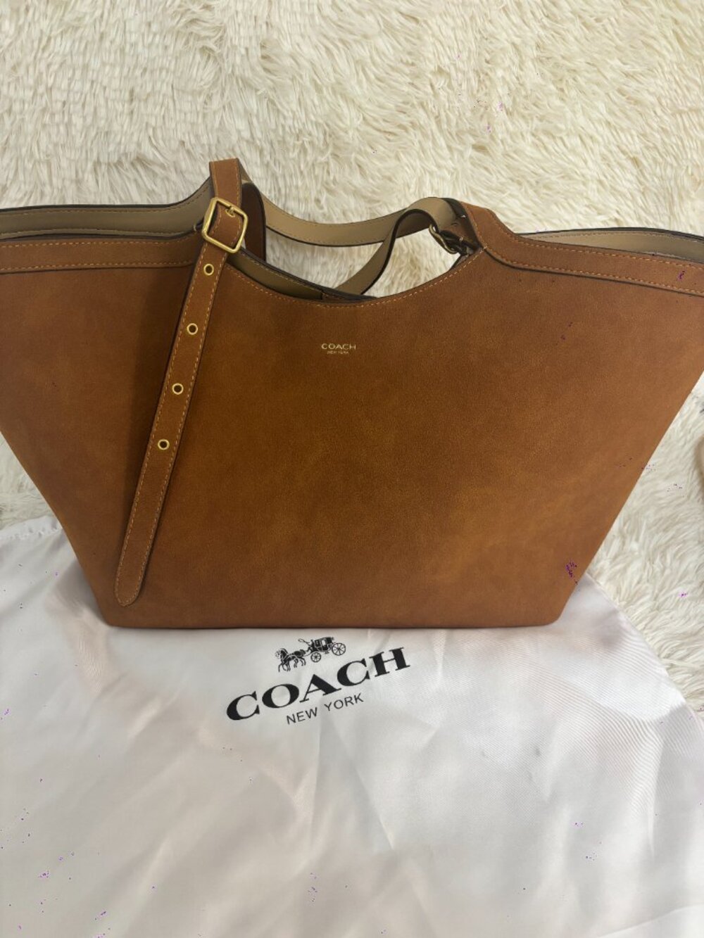 Authentic Coach Gramercy Tote Bag - Picture 1 of 9